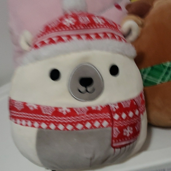 Plush Toy Set - Pink, Purple, Brown, White - Picture 4 of 11